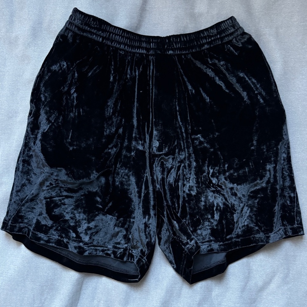 SOLD - BALENCIAGA Unisex Velvet Shorts NWT